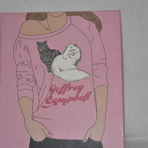 Like New Jeffrey Campbell Foxy Wood Platform Sandals Rose 6 - Picture 8 of 8